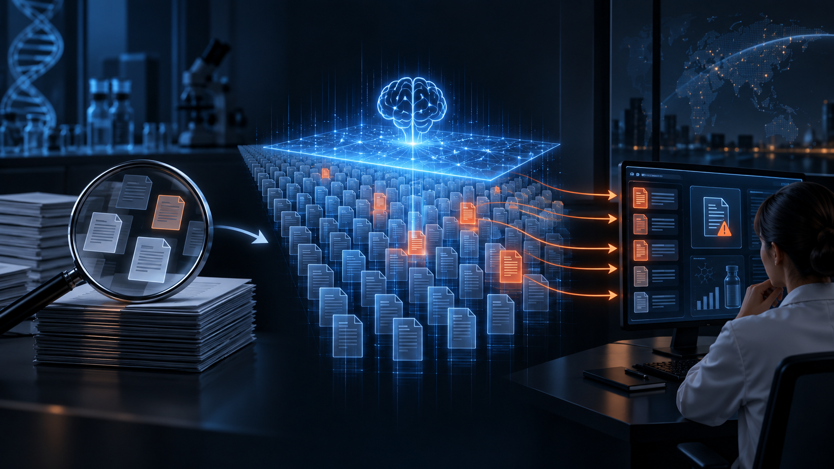 AI compliance auditing moving from sample-based review to full-population screening