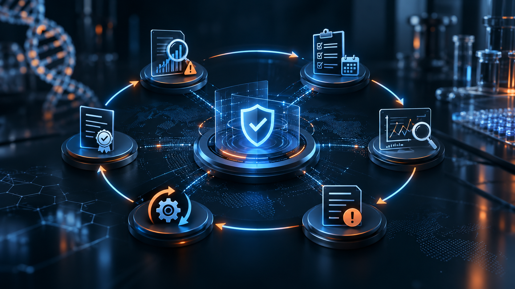 Ongoing compliance monitoring software for life sciences risk oversight